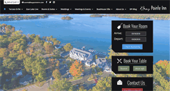 Desktop Screenshot of baypointeinn.com